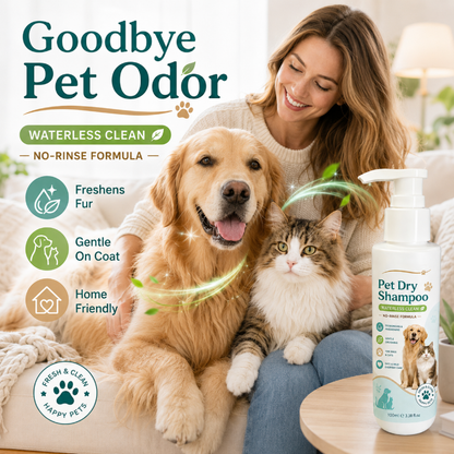 🔥HOT SALE🔥Rinse-Free Pet Shampoo Mousse