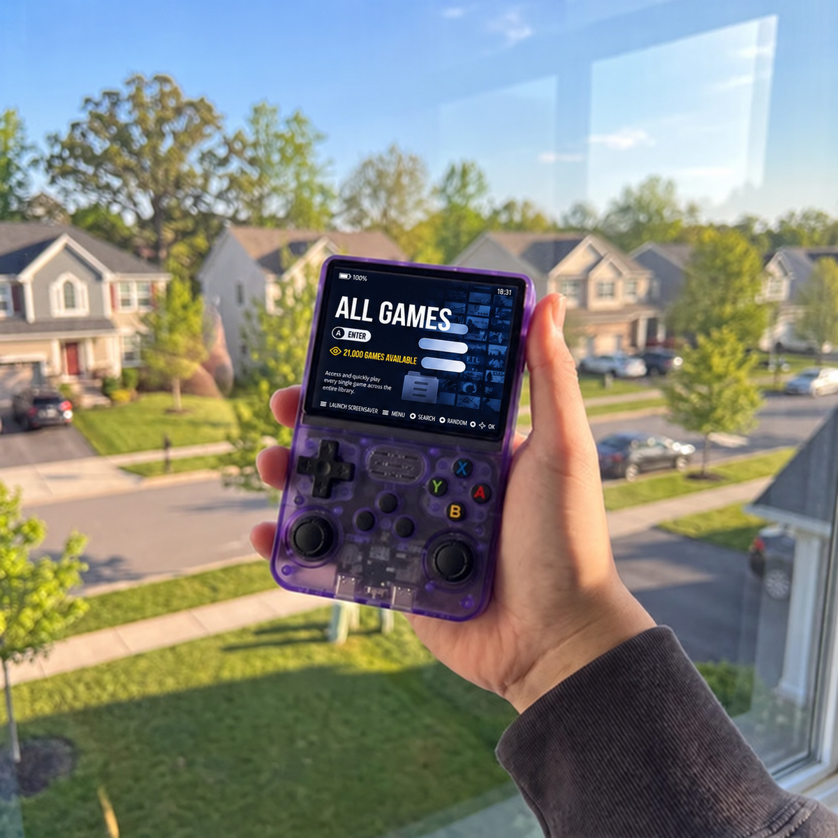Cardcake Pro 2.0 — R36S Retro Handheld Console