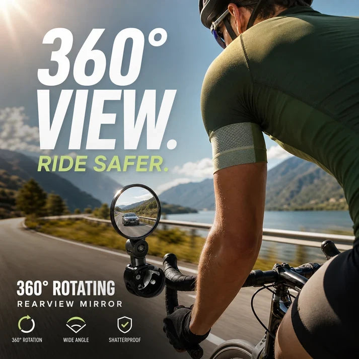 360° Rotating Rearview Mirror（1 Set 2 Pcs）