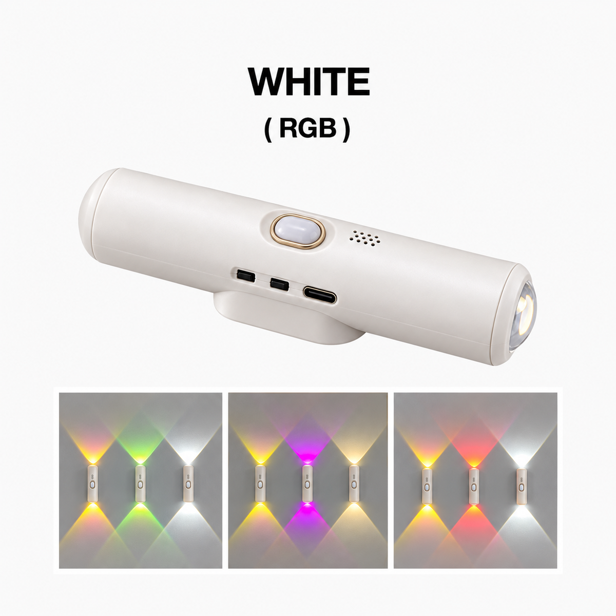 ✨ Magnetic Smart Motion Sensor with RGB Lighting – Customizable Ambience 🌈💡