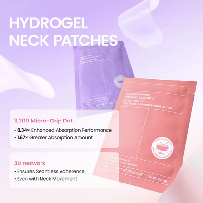 Collagen & PDRN Hydrogel Neck Patch（4Ea）