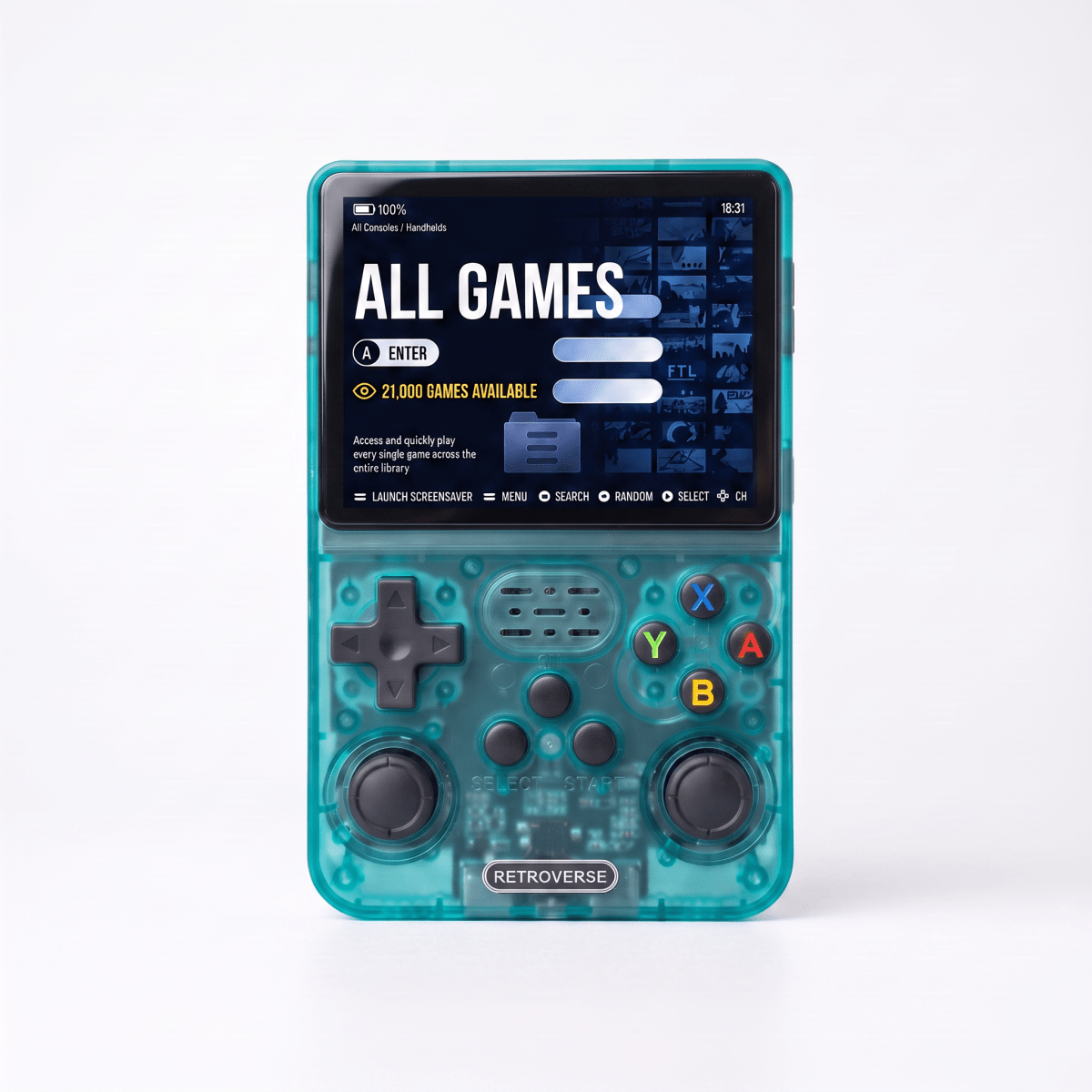Cardcake Pro 2.0 — R36S Retro Handheld Console