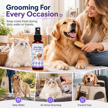 🐾 Ontklit- en verzorgingsspray voor huisdieren