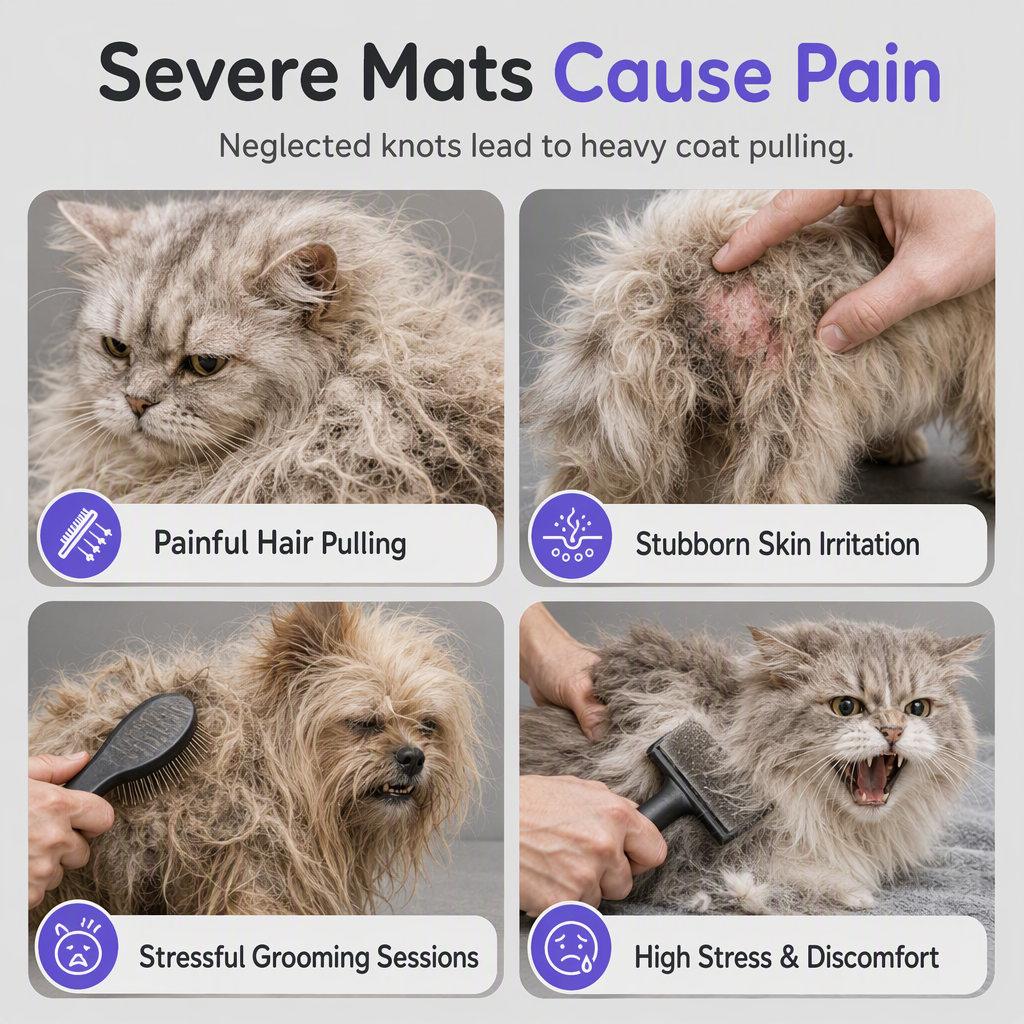🐾 Ontklit- en verzorgingsspray voor huisdieren