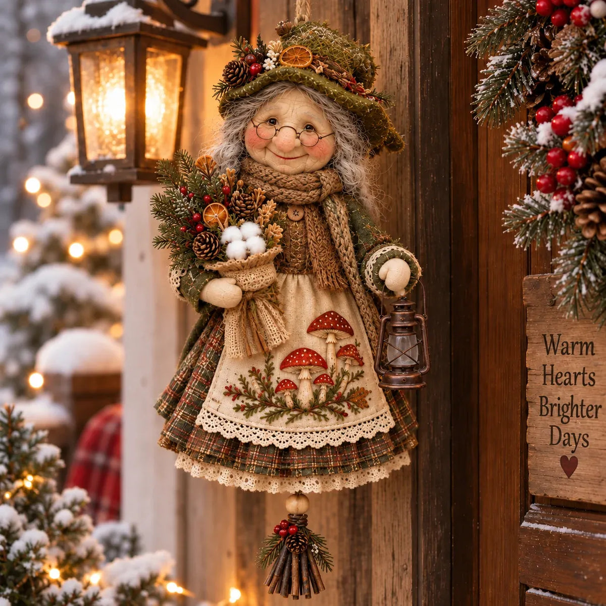 🔥💝Handmade Good Luck Granny 🏠Chase Away Worries, Bring Home Warmth