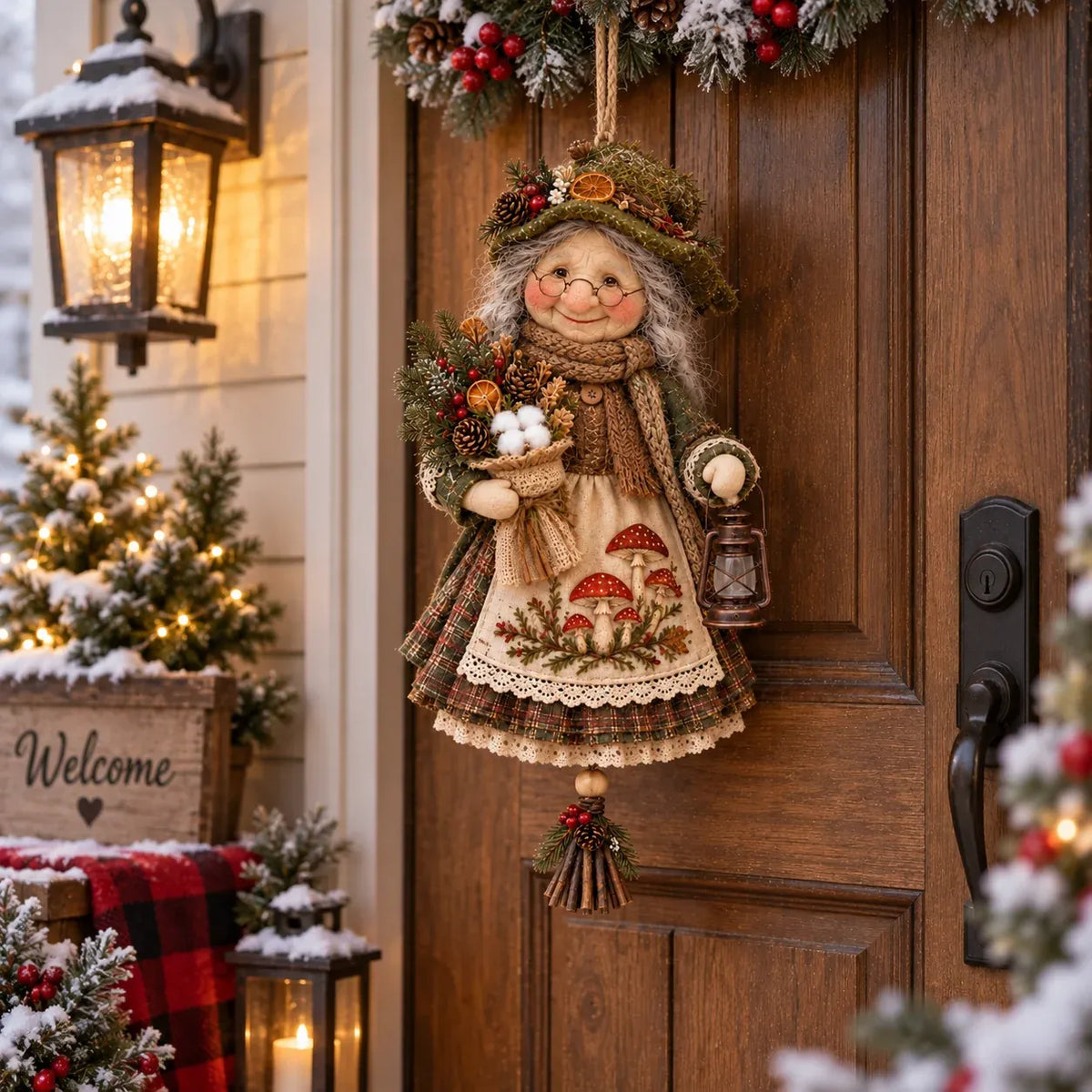 🔥💝Handmade Good Luck Granny 🏠Chase Away Worries, Bring Home Warmth